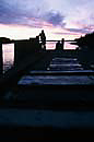 02-Port Clyde pier at dusk