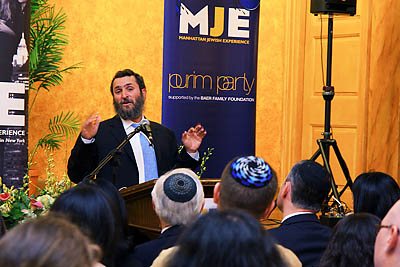Rabbi Shmuley Boteach at MJE