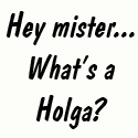 what's
a holga button
