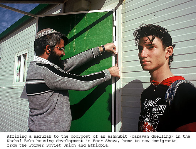 37_affixing mezuzah